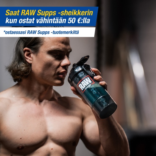 Osta RAW Suppsilta 50 :lla, saat sheikkerin